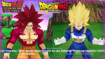 Dragon Ball Daima | Goku SSJ4 and Vegeta SSJ3 | DBZ Tenkaichi Tag Team