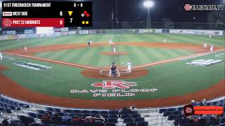 Post 22 Hardhats vs West Side Firecracker Tournament