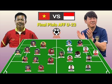 Adu Kuat Antar Lini Vietnam vs Indonesia U-23 Final Piala AFF U-23 2023 ~ Formasi 4-4-2 vs 4-2-3-1