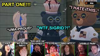 STREAMERS REACT TO SIGRID FLAWLESS PLAN PART 1!! | ZZZ 3.1 STORY REACTION!