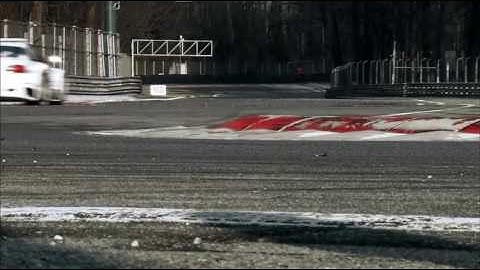 BMW M3 GT2 at Monza - equipped with H&R springs