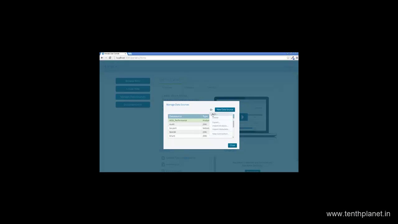 Exporting Datasource between environments using Datasource wizard - YouTube