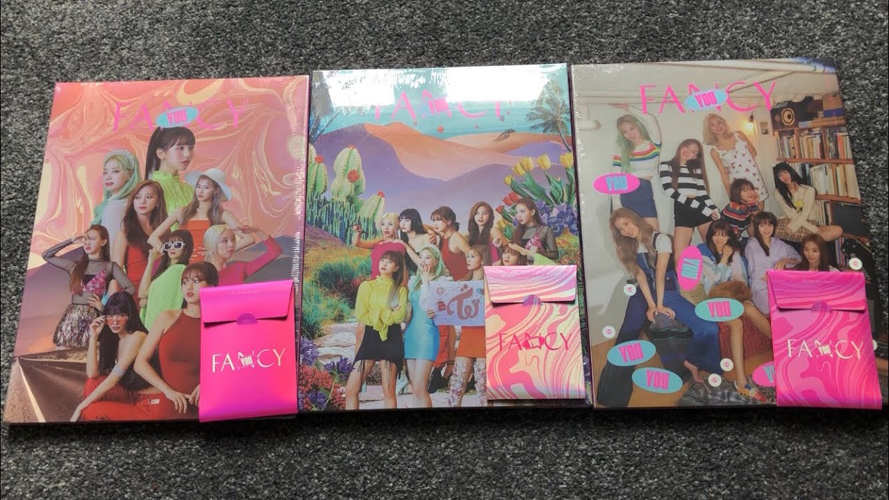 Unboxing Twice 트와이스 7th Mini Album Fancy You All 3 Versions Youtube