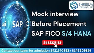 SAP S/4HANA FICO Mock Interview | Real-Time Interview Questions & Answers | 2026