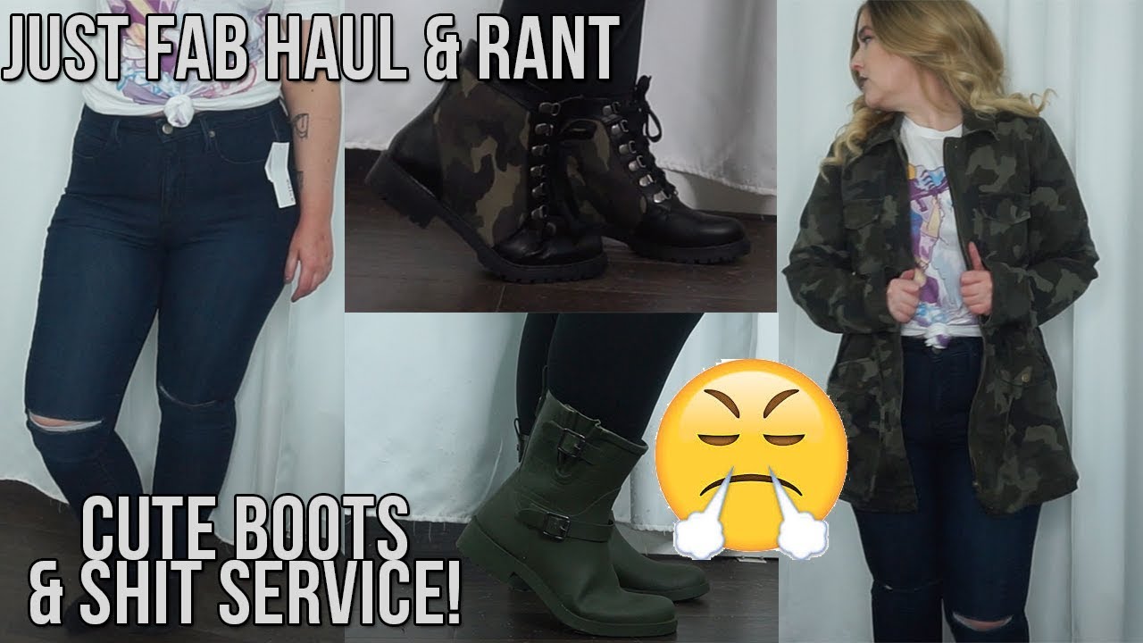 JUST FAB: HAUL AND RANT [TERRIBLE CUSTOMER SERVICE]