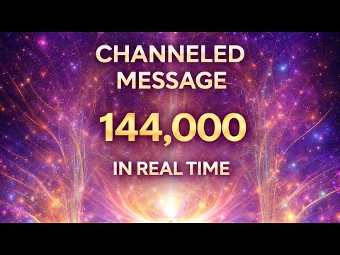 Channeled message for 144,000 in real time. Sometimes we have to choose ...
