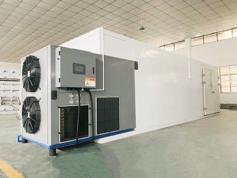 Hello river brand tea leaf withering machine room heat pump auto temperature control smart control