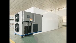 Hello river brand tea leaf withering machine room heat pump auto temperature control smart control