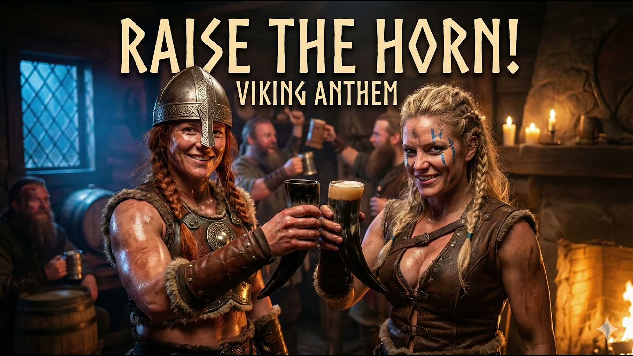 Последний глоток перед бурей... ⚓️ Поднимите рог (Эпический викинг-рок)