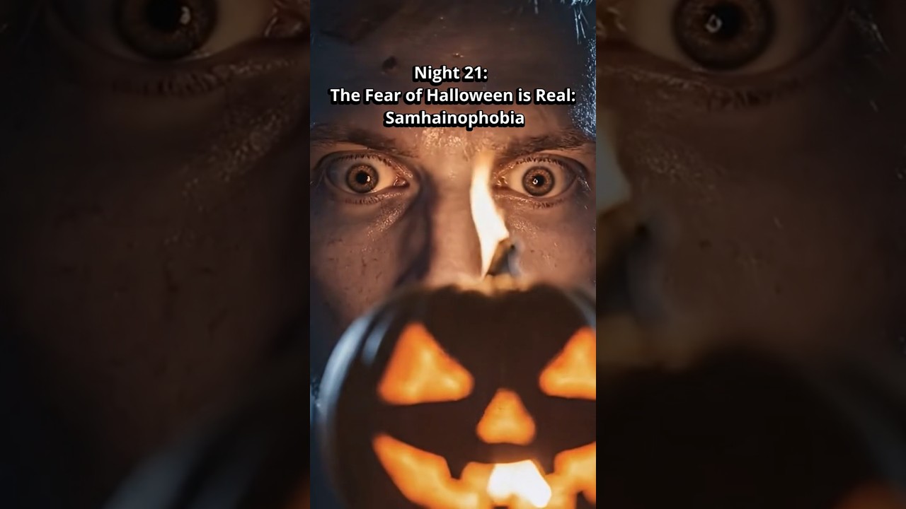 Night 21: The Fear of Halloween is Real: Samhainophobia