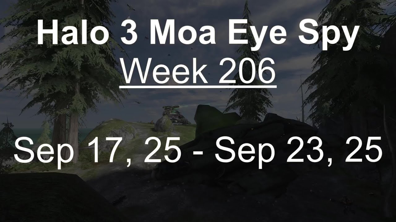 Halo 3 MCC | All Moa Eye Spy Locations for Week 206 | 9/17/25 - 9/23/25