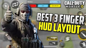 BEST 3 FINGER CLAW HUD Setup | New 3 Finger Claw Setup | Tips & Tricks | COD Mobile