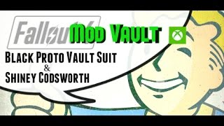 Fallout 4 Mods on Console: AMAZING Black Proto Vault Suit & Shiney Codsworth