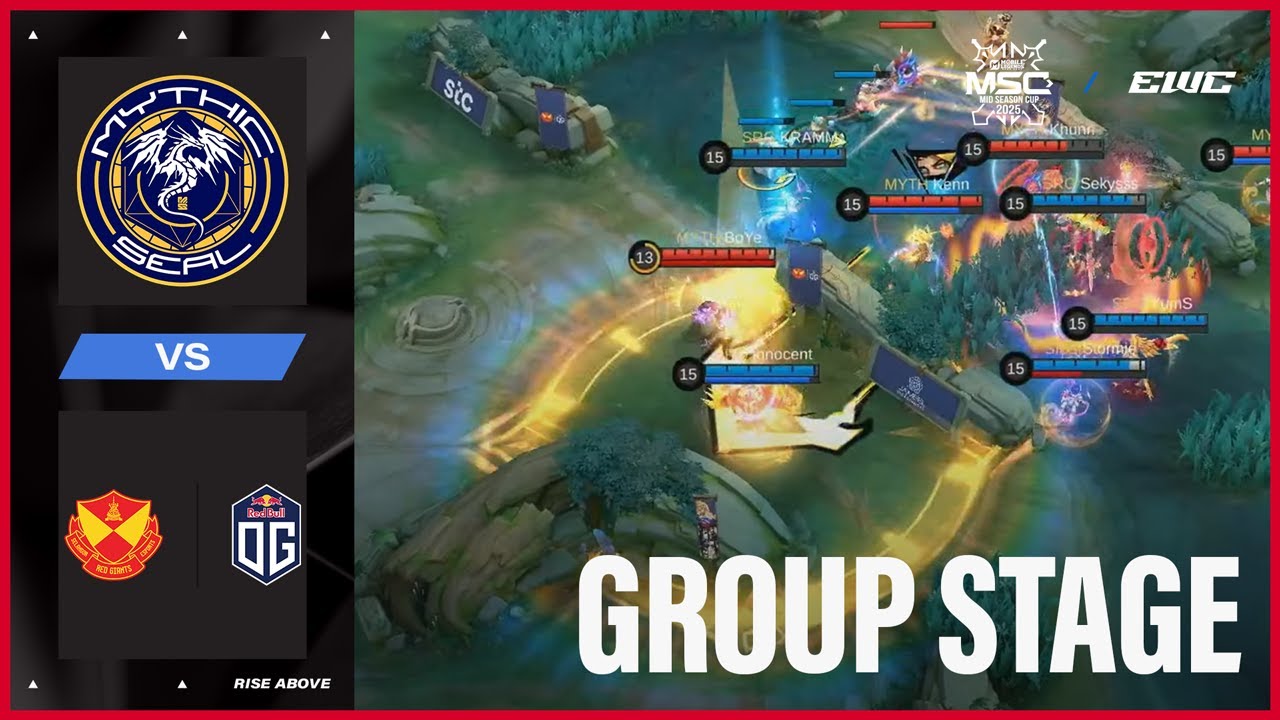WINNER TO KNOCKOUT STAGE! SRG.OG vs Mythic SEAL - HIGHLIGHTS - MSC at EWC 25