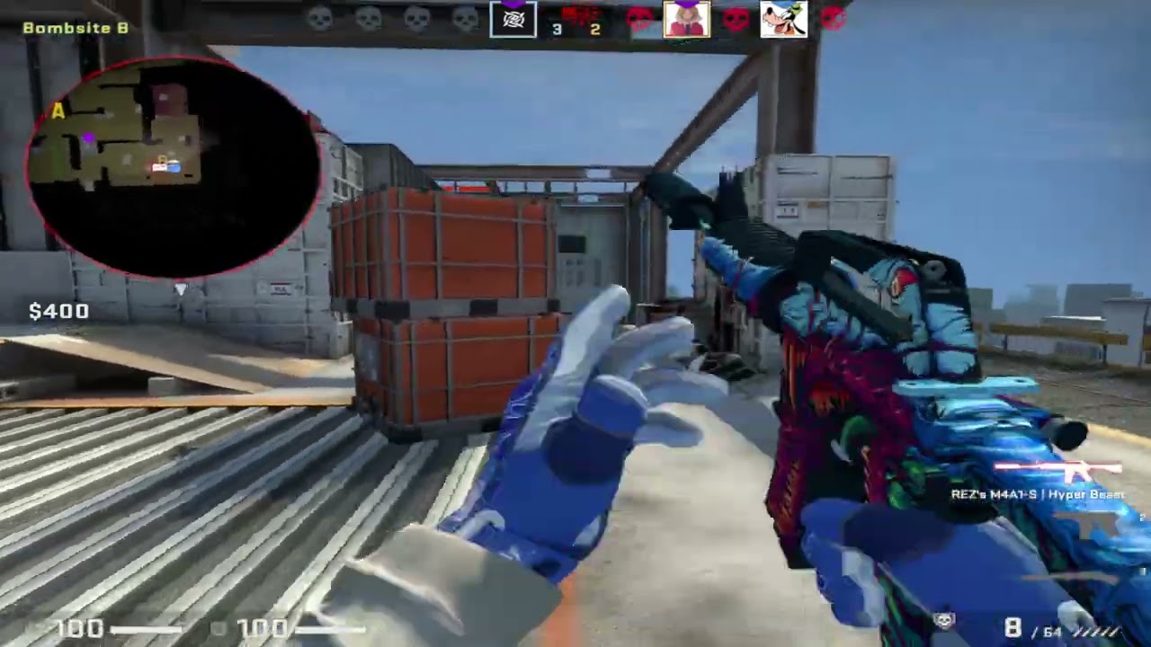 CSGO POV 9INE Goofy (35/18) vs NIP (vertigo) @ CCT 2023 Online Finals 1