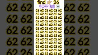 find the odd number 26👈🏼💀#study #puzzle #iqtes #maths #evennumber #oddnumber #gk guru