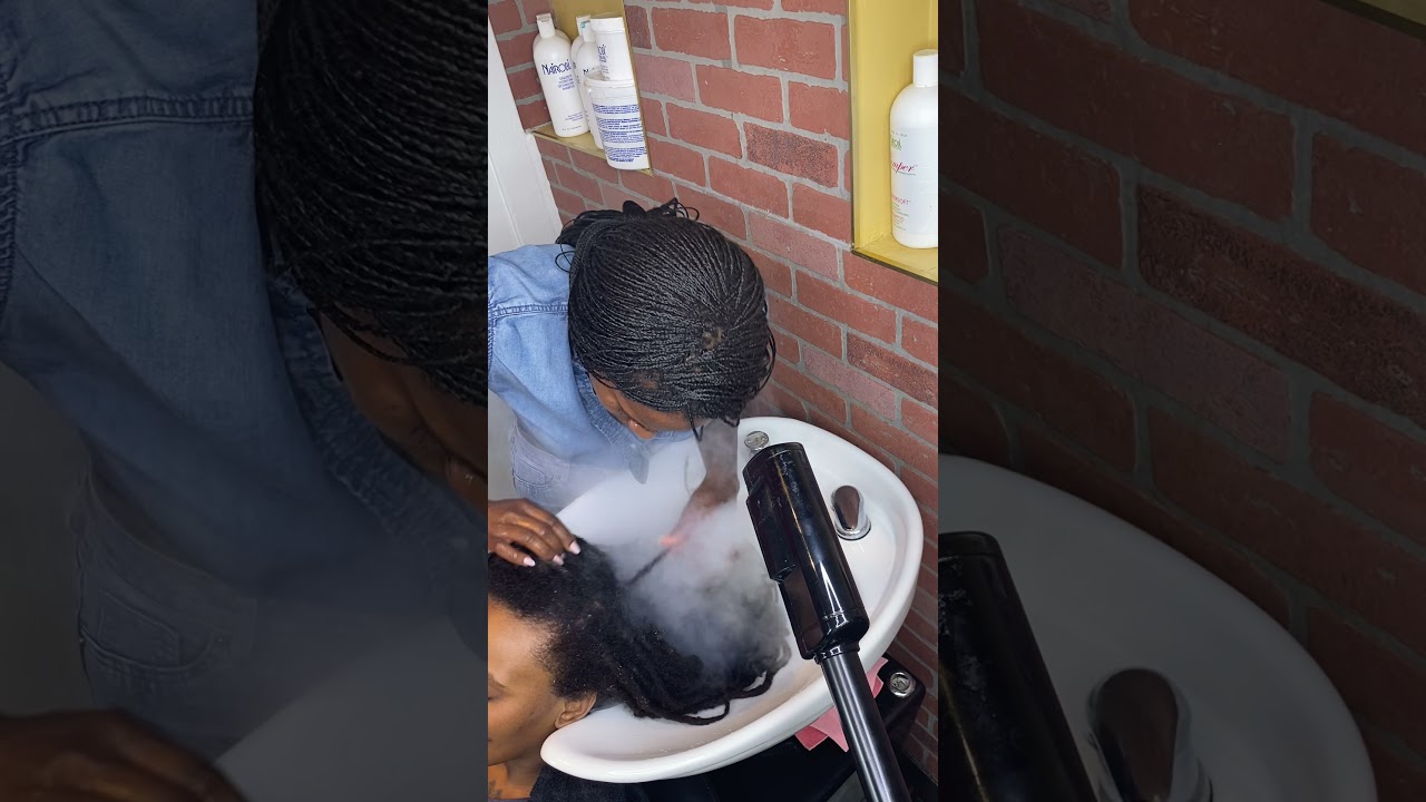 Washing my girlfriend hair asmr