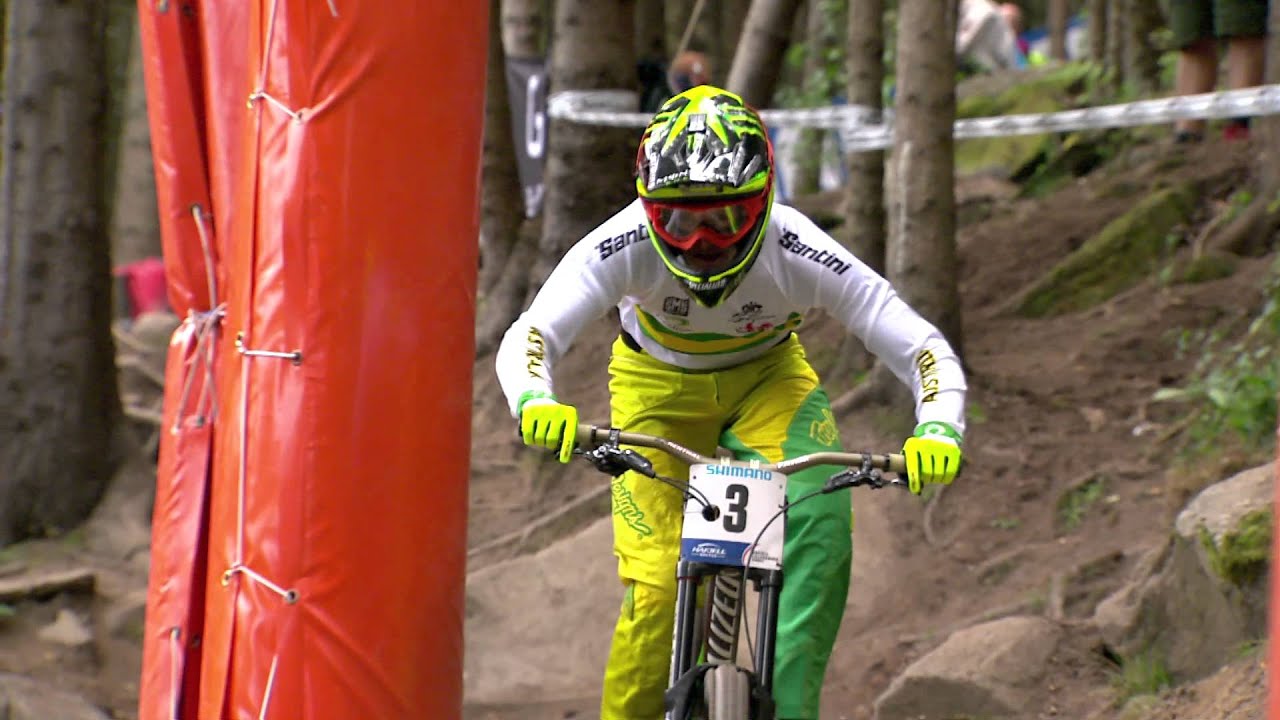 2014 UCI MTB&Trials WCHs  - DHI Elite Men Action Clip