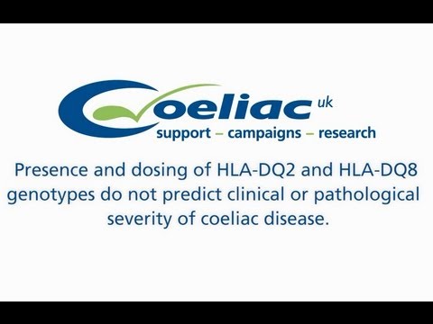 Presence and dosing of HLA-DQ2 and HLA-DQ8 genotypes - coeliac disease