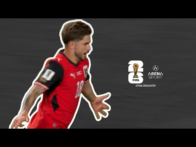 Sjajan gol Romana Šmida za vodjstvo Austrije | Austria - Jordan | 17.06.2026.