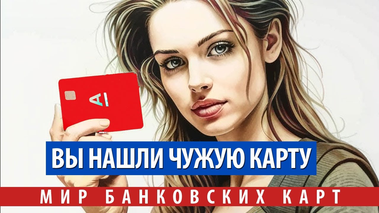 Что делать, если нашёл чужую банковскую карту? - YouTube