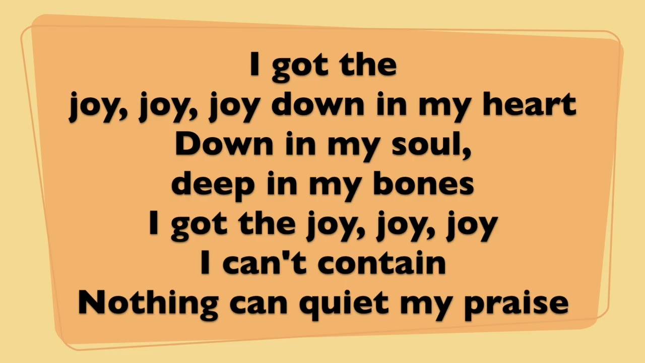 Can't steal my joy No Vocals