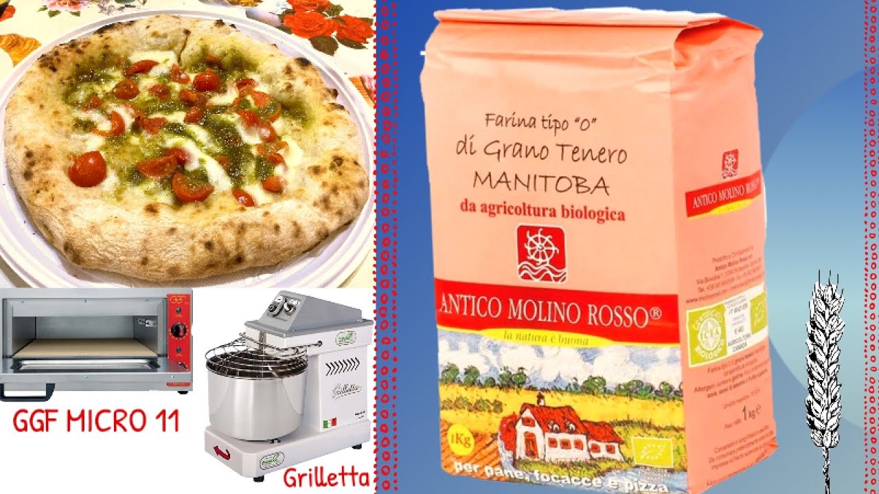 BIGA 100% con Farina Manitoba BIO,procedimento completo!!!!!