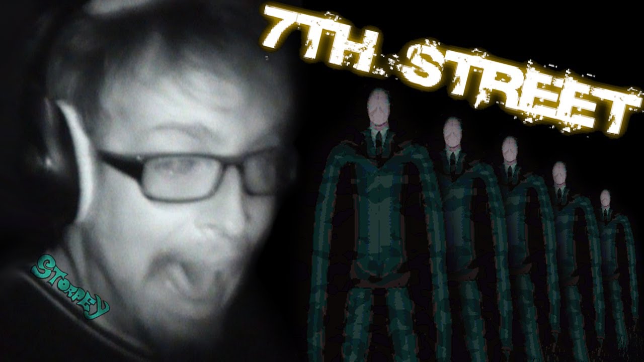 Steve plays 7th Street (Slender game)