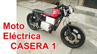 COMO HACER UNA MOTO ELECTRICA CASERA PARTE 1 | ELECTRIC MOTOCYCLE HOMEMADE