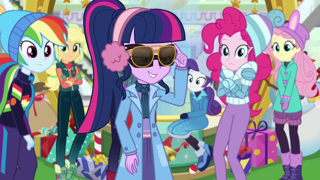 Holidays Unwrapped but only when Sunset Shimmer is on screen