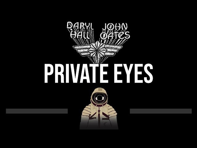Hall & Oates • Private Eyes (CC) 🎤 [Karaoke] [Instrumental] class=