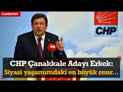 CHP’nin Çanakkale Adayı Muharrem Erkek Cumhuriyet TV'de: Siyasi yaşamımdaki en büyük onur...