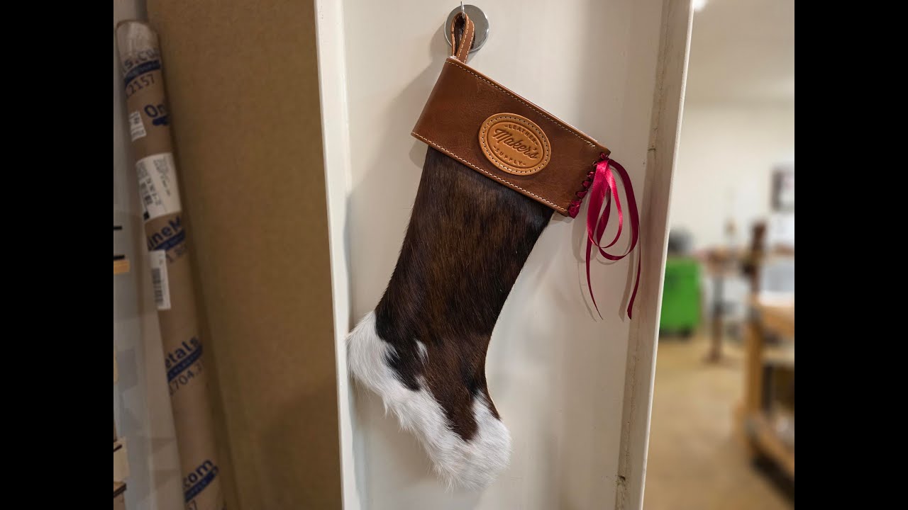 Набор рождественских носков от Maker's Leather Supply
