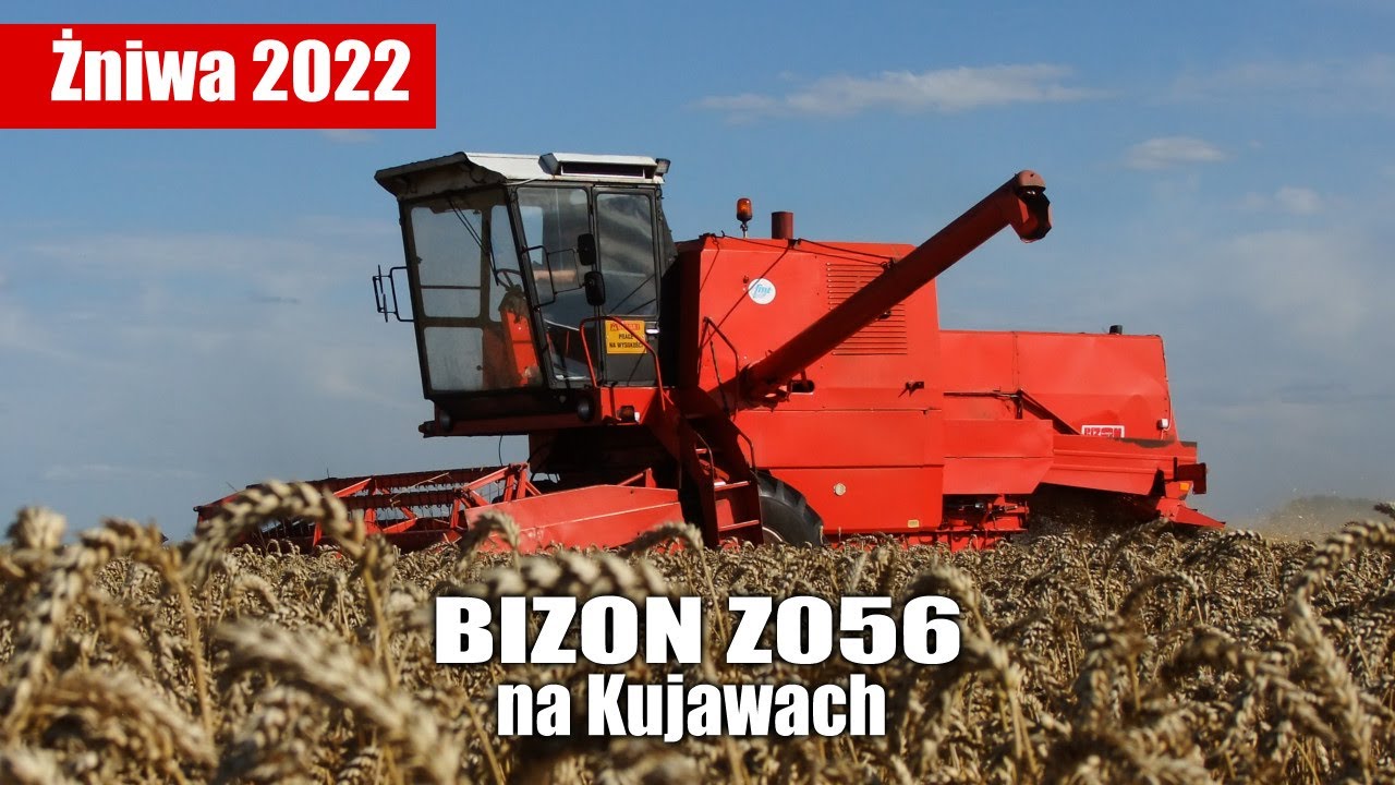 maxresdefault Żniwa 2022   BIZON Z056 na Kujawach   VIDEO