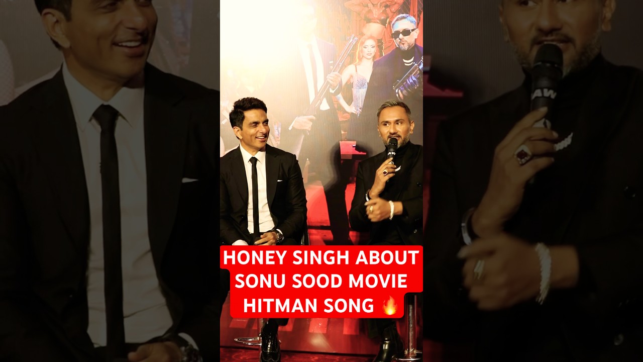 Yo Yo Honey Singh about Sonu Sood Fateh Movie Hitman Song || 