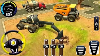 Construction 3D Excavator Sim | Dump Truck Simulator 3D Game screenshot 4