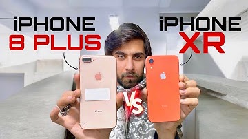 iPhone 8 Plus Vs iPhone XR | Comparison | Speed & Camera Test