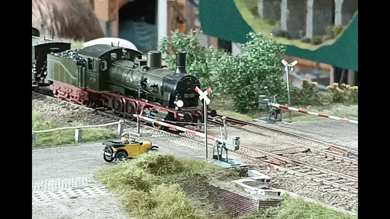 FREMO H0, Epoche II, Grosspösna Teil 7, BR 55 und 71