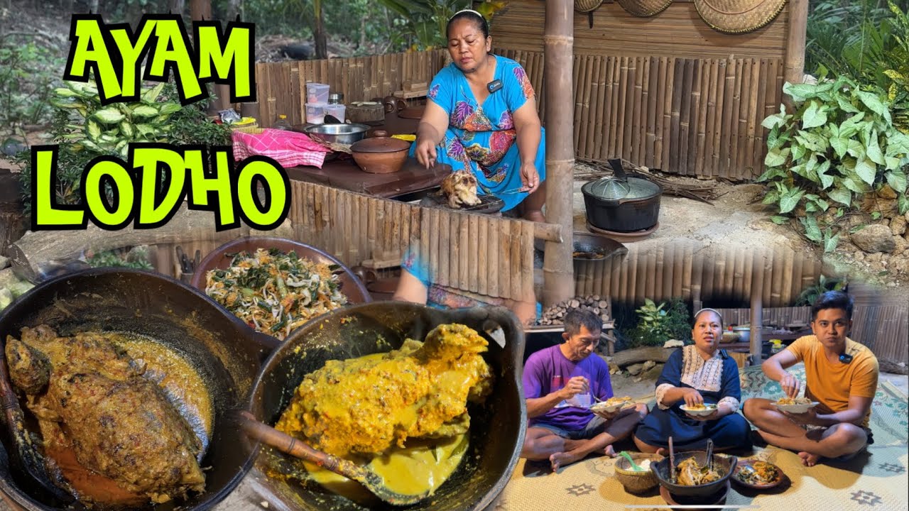 BANUNG MASAK AYAM LODHO DAN URAP URAP