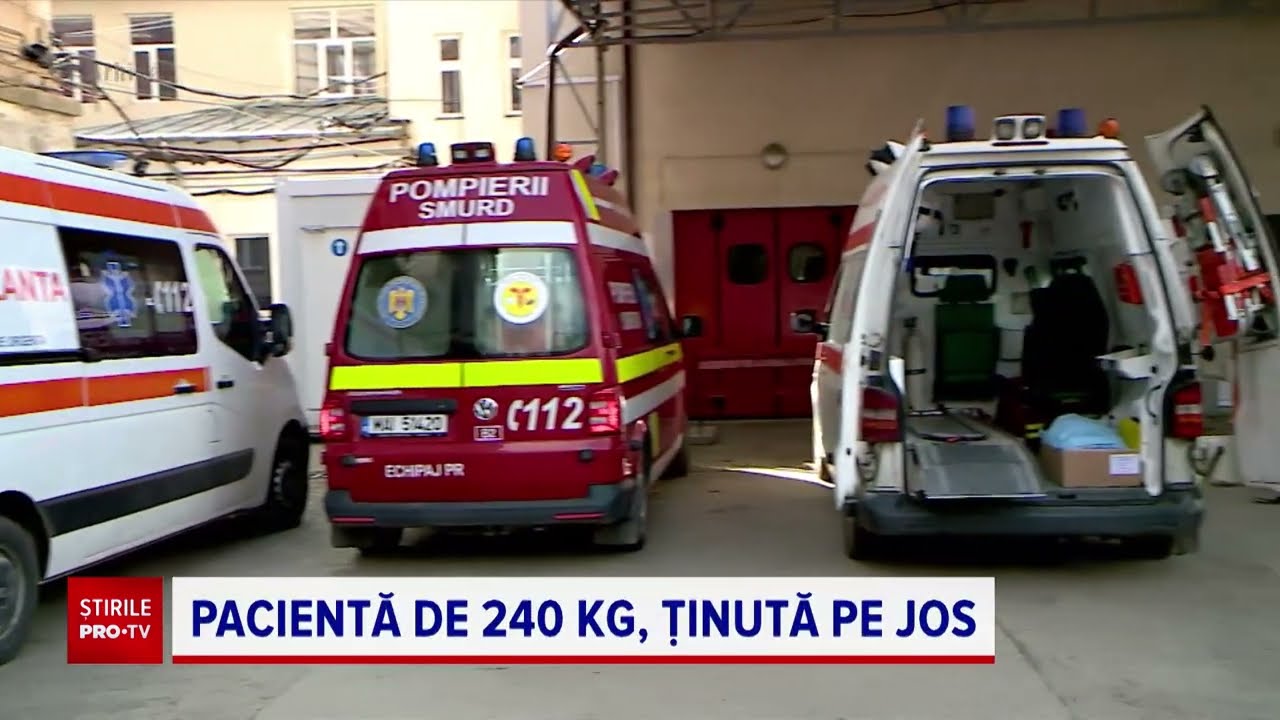 O pacientă de peste 240 kilograme ar fi fost ținută întinsă pe jos, timp de 17 ore