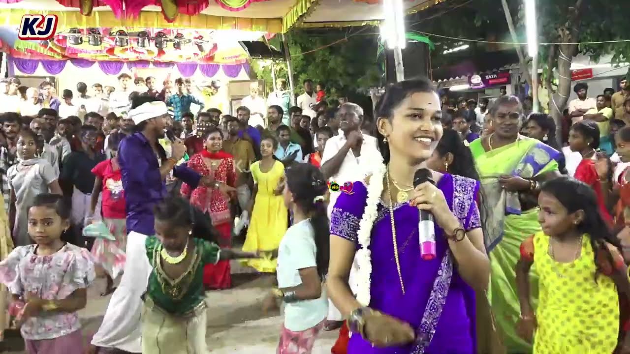 💥சுடலைமாடன் பாடல் 🎶 உற்சாகமாக பாடும் 🎀 சத்யா செல்வின் ⚡ கும்மி பாட்டு #kalajith #villupattu