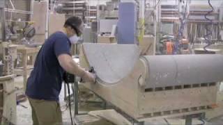 LG Hausys Solid Surface    Nubicle Fabrication