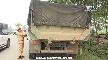 Thanh Hóa: Tăng cường xử lý vi phạm tải trọng phương tiện trên các tuyến Quốc lộ
