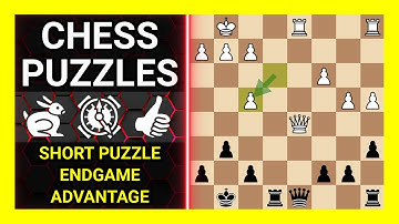 Chess Puzzles to Practice. Themes: Short puzzle, Endgame, Advantage. Learn Chess
