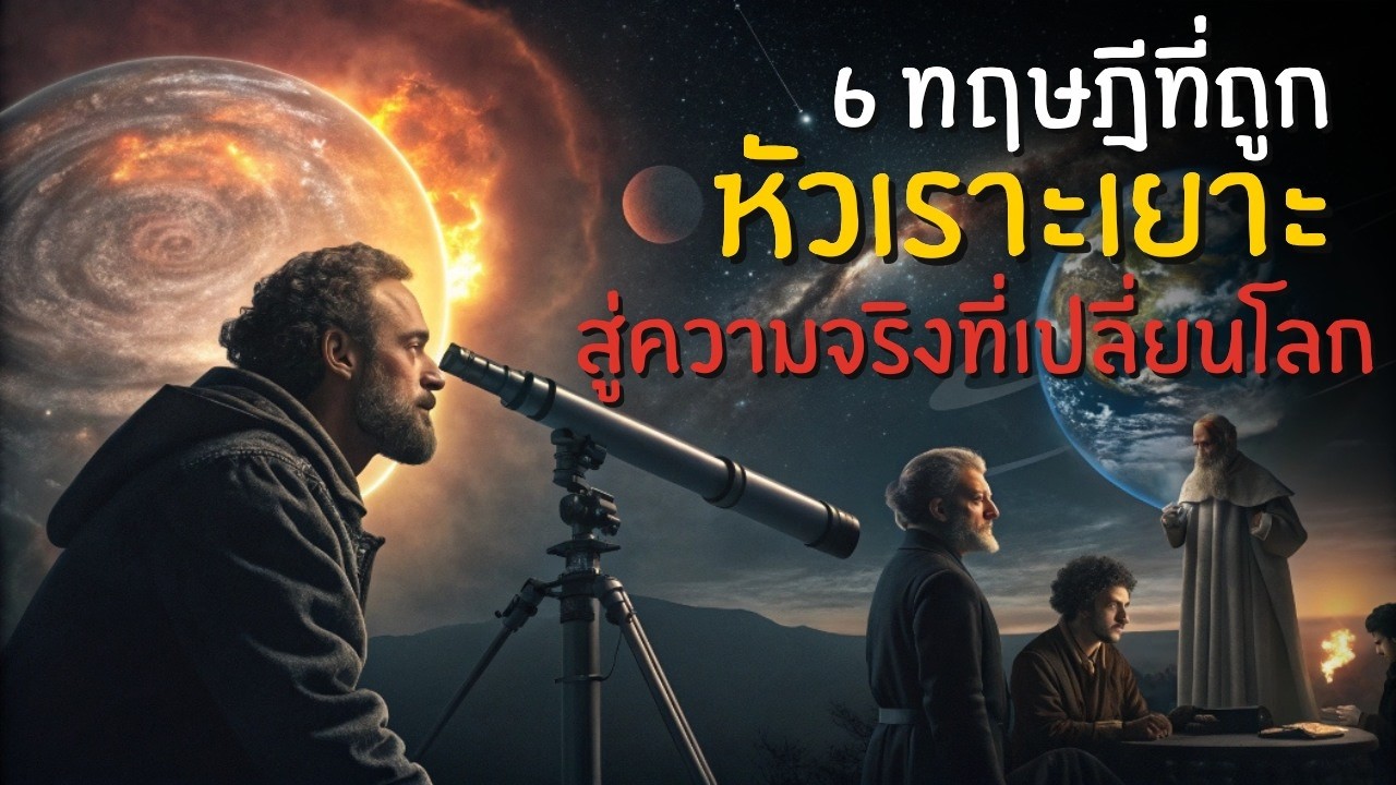 6 ทฤษฎีวิทยาศาสตร์ถูกประณาม แต่เกมพลิกกลับ กลายเป็นเรื่องจริง