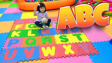 ABC Song | Kate Pretend Play Learning Alphabet w/ Toys & Nursery Rhyme Songs