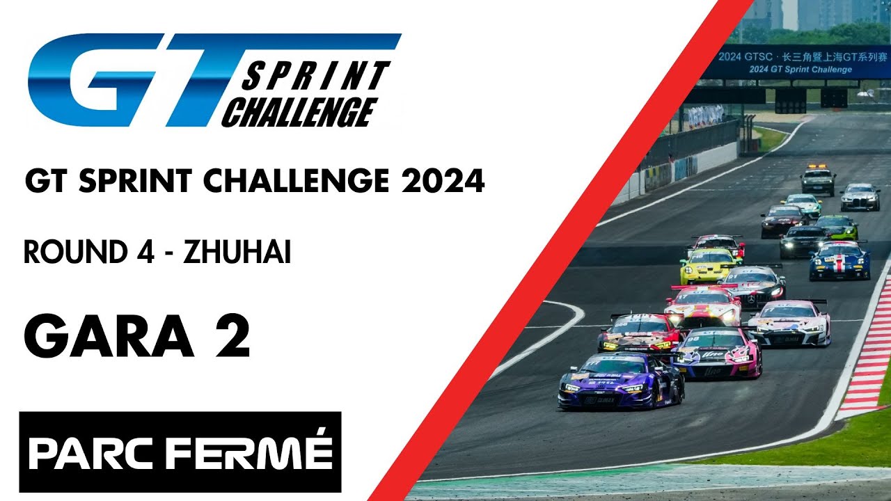 GT Sprint Challenge 2024 | Round 4: Zhuhai - Gara 2 - YouTube