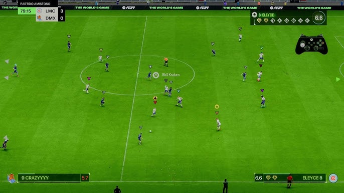 JUGANDO EA FC 24 CLUBES PRO. Partidos 11 vs 11 en la Liga FMVP Jornadas 1 y  2 