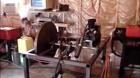 Small Engine Dyno In Action