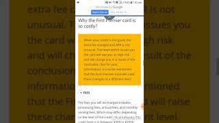 First Premier Bank Platinumoffer Pre Approved Confirmation Number screenshot 3